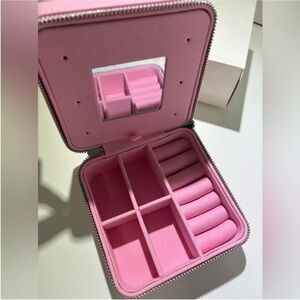 Swarovski Pink Travel Jewelry Organizer Case